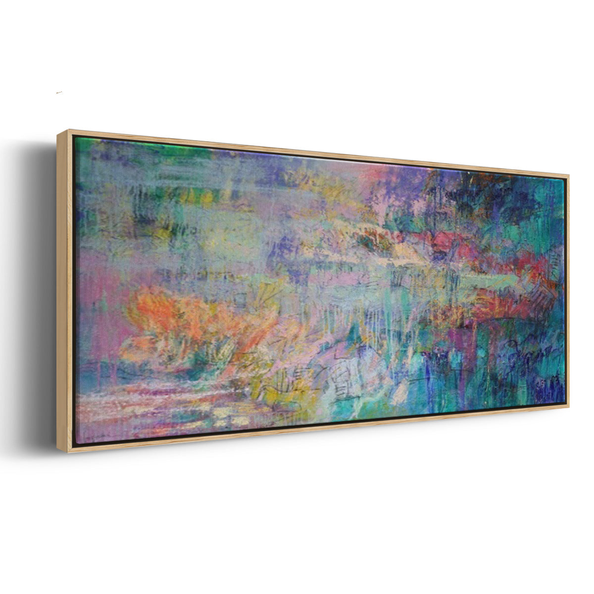 Vespers - Floater Framed Canvas Print