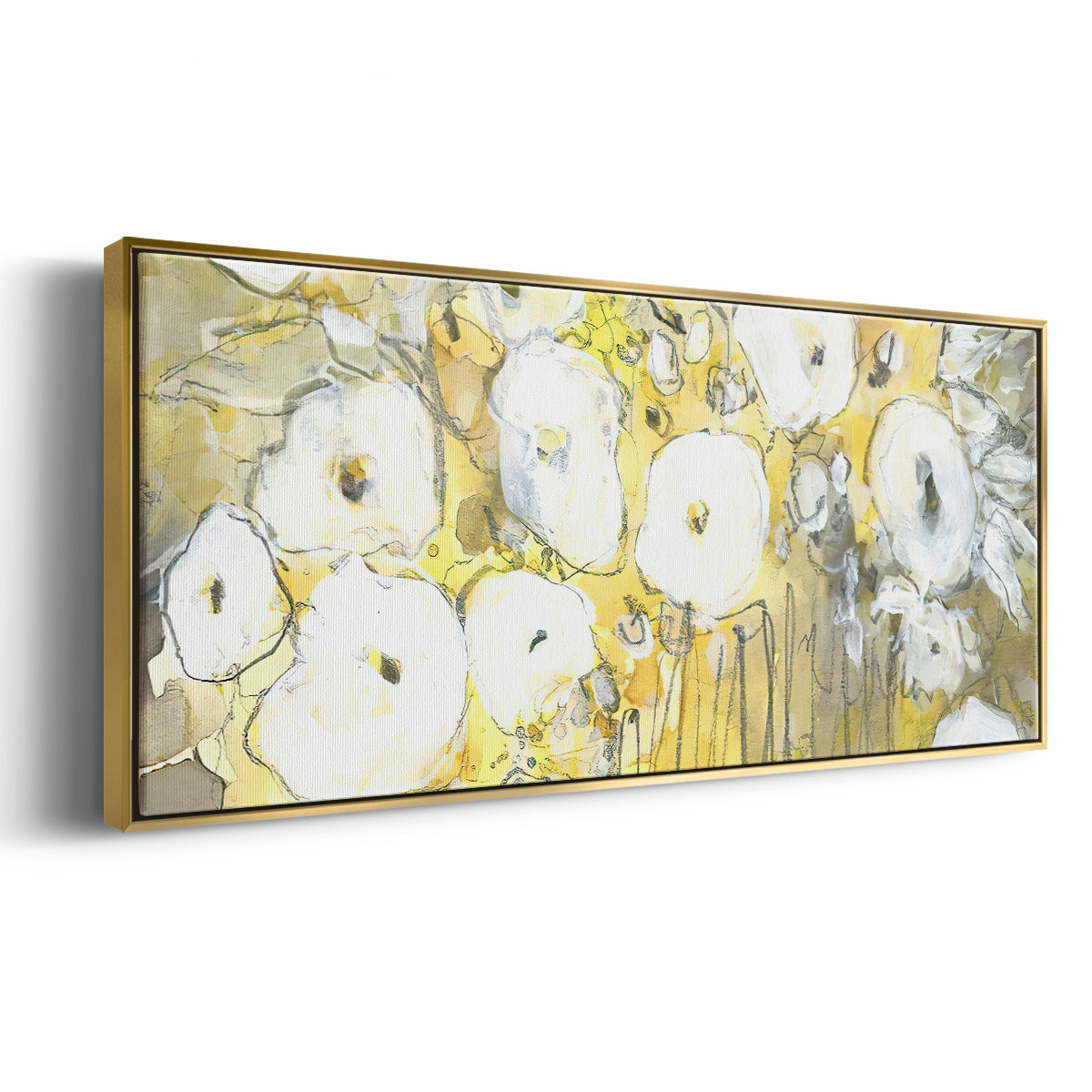 Heirloom Treasure I - Floater Framed Canvas Print