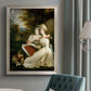 Classical portrait of the Frankland sisters by John Hoppner in an {frame_style_descriptor} displayed in a neutral interior setting.