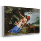 Venus and Adonis, 1632 - Floater Framed Canvas Print