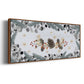 Cozy Christmas Collection D - Floater Framed Canvas Print