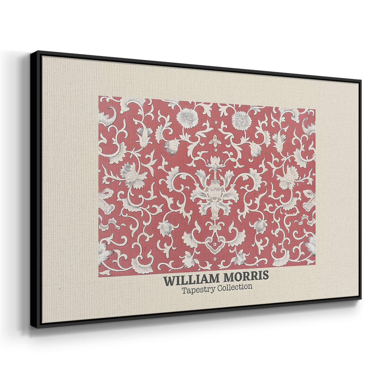 Examples of Chinese Ornament, Pl. XCV (Morris Inspired), 1867 - Floater Framed Canvas Print