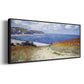 The Passage to the Sea Near Pourville, 1882 - Floater Framed Canvas Print