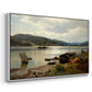 By the Water, 1876 - Floater Framed Canvas Print