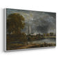 Salisbury Cathedral from the Meadows, c. 1831 - Floater Framed Canvas Print