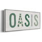 Oasis Cabana - Floater Framed Canvas Print