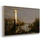 The Course of Empire: Desolation, 1836 - Floater Framed Canvas Print