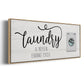 Never Ending Laundry - Floater Framed Canvas Print