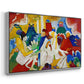 Oriental, 1909 - Floater Framed Canvas Print