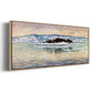 The Fjord, Near Christiania, 1893 - Floater Framed Canvas Print