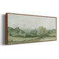 Vintage Landscape Sketch II - Floater Framed Canvas Print