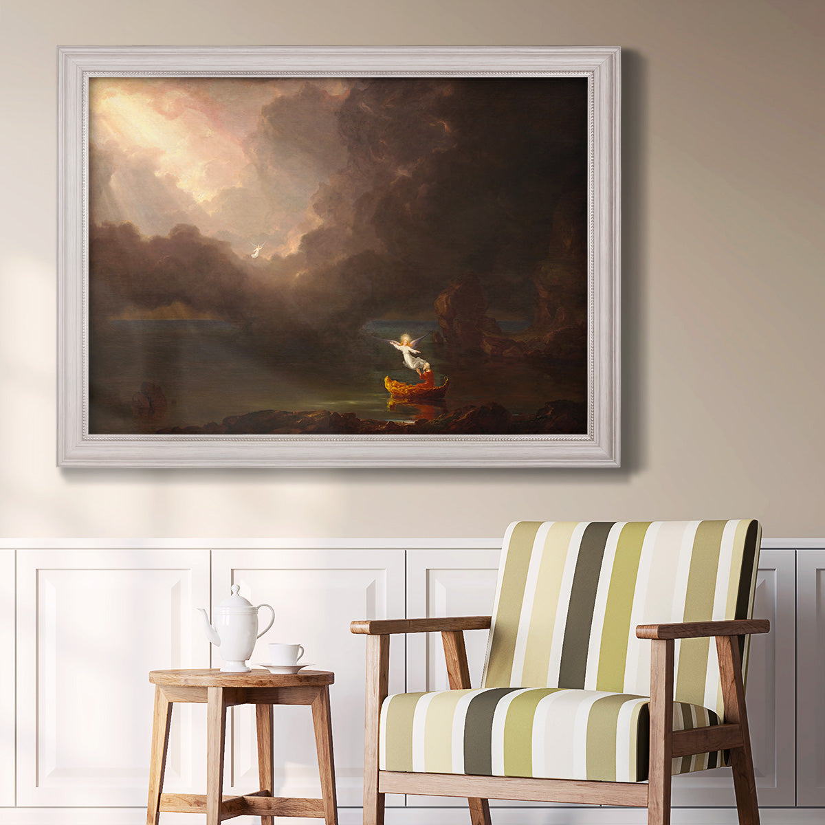 The Voyage of Life - Ornate Framed Canvas Print