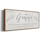 Grateful for Everything - Floater Framed Canvas Print