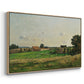The Saulce Estate, 1869 - Floater Framed Canvas Print