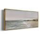New Shore - Floater Framed Canvas Print
