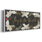 Gilded Christmas Collection D - Floater Framed Canvas Print