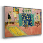 The Pink Studio (L'Atelier Rose), 1911 - Floater Framed Canvas Print