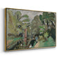 The Little Fisherman, Maintenon, 1918 - Floater Framed Canvas Print
