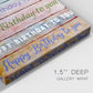 Birthday Song Premium Gallery Wrapped Canvas - Ready to Hang