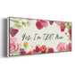 You Da Mom Collection D - Floater Framed Canvas Print