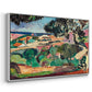 Landscape at Collioure, 1907 - Floater Framed Canvas Print
