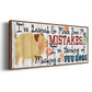 I've Learned - Floater Framed Canvas Print