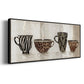 Coffee Skins I - Floater Framed Canvas Print