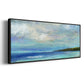 Island Inlet - Floater Framed Canvas Print