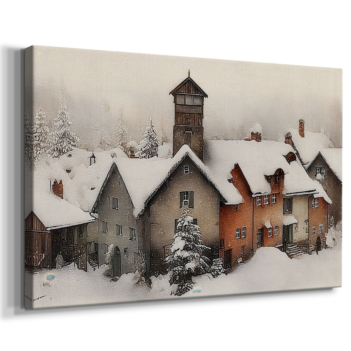 Twilight of Gilded Night - Canvas Art Print