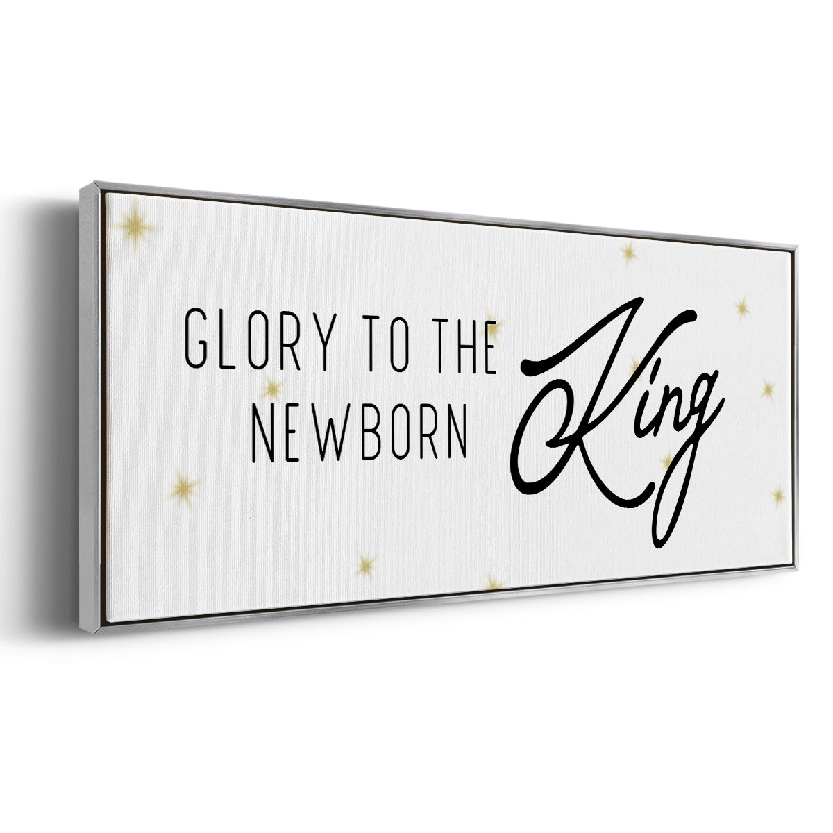 Glory - Floater Framed Canvas Print
