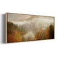 Photography Study Autumn Mist - Floater Framed Canvas Print
