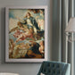 Religious painting of the Assumption of the Virgin Mary by Juan de Valdés Leal in an {frame_style_descriptor} displayed in a neutral interior setting.