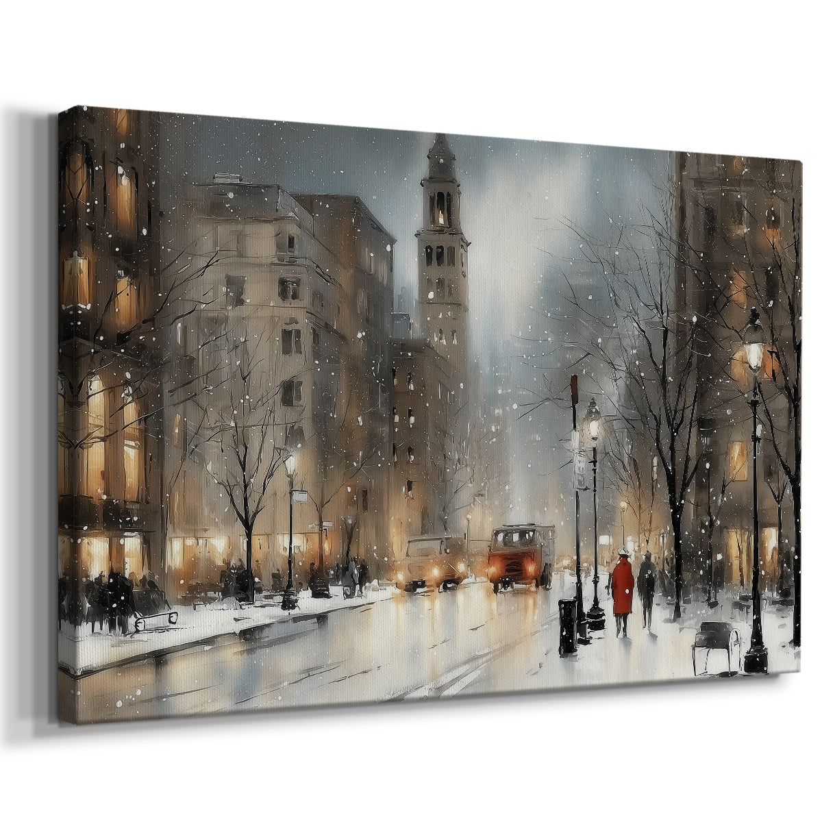 Honeyed Mistletoe at Dawn - Canvas Art Print