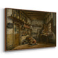 The Tinker, 1861 - Floater Framed Canvas Print