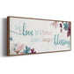 Family Blessing - Floater Framed Canvas Print
