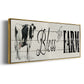 Bless This Farm - Floater Framed Canvas Print