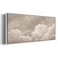 Painted Clouds I - Floater Framed Canvas Print