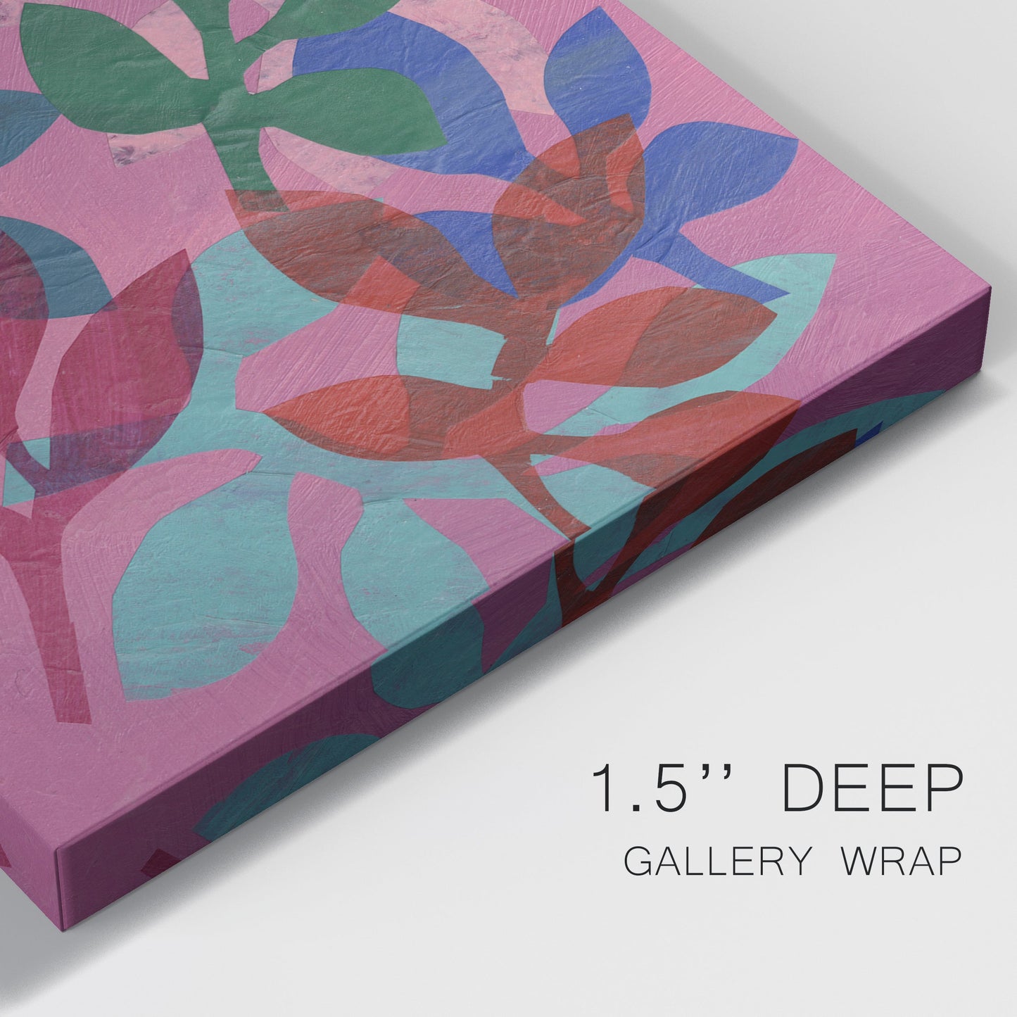 Vivid Stems IV Premium Gallery Wrapped Canvas - Ready to Hang