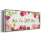You Da Mom Collection D - Floater Framed Canvas Print