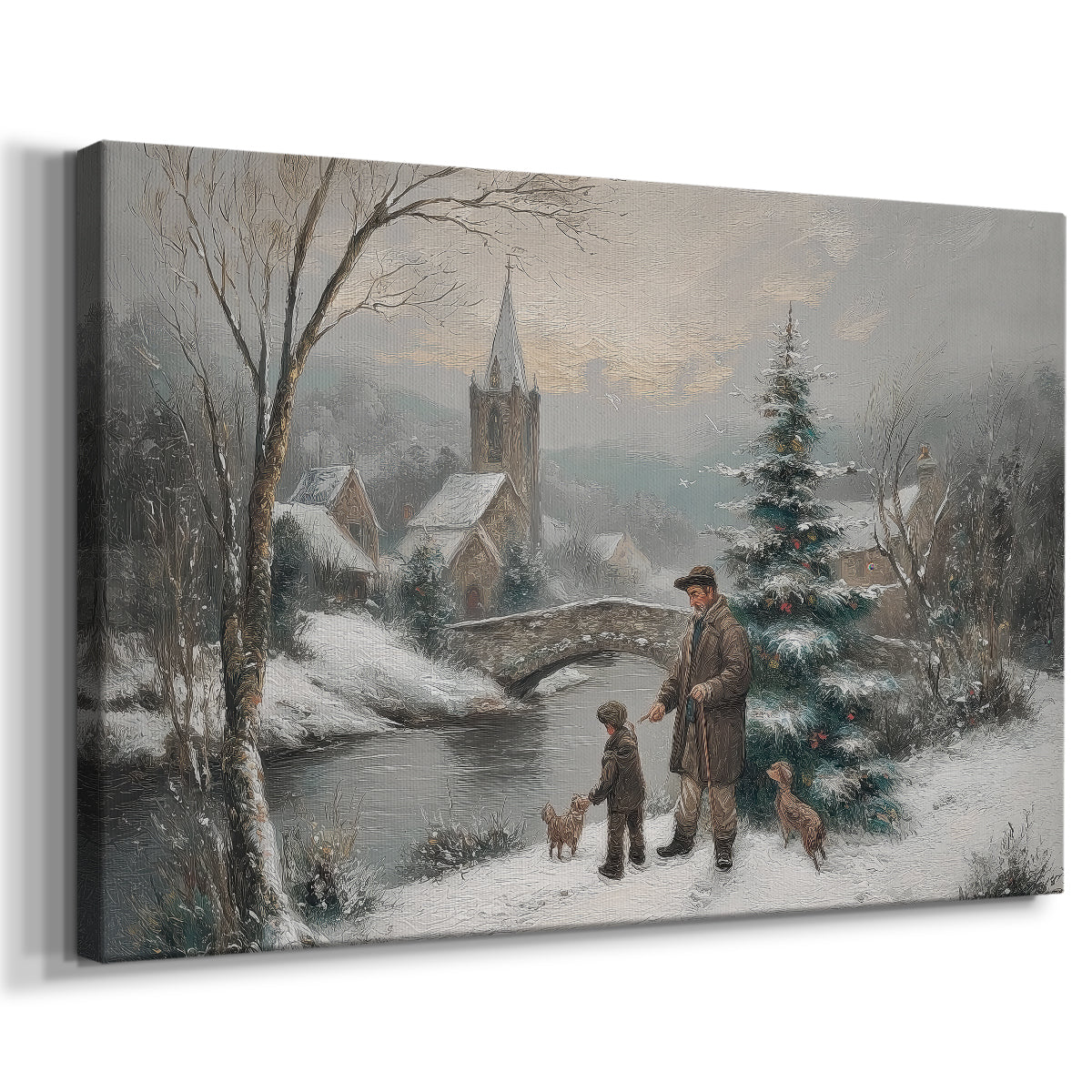 Mistletoe of Quiet Promise - Canvas Art Print