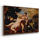 Venus and Adonis, 1554 - Floater Framed Canvas Print
