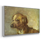 Cliper, the Artist's Dog, 1895 - Floater Framed Canvas Print