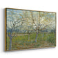 The Pink Orchard, 1888 - Floater Framed Canvas Print