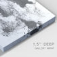 Graphite Abstract III - Canvas Art Print