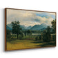 View of Liefering, 1830 - Floater Framed Canvas Print