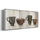 Coffee Skins I - Floater Framed Canvas Print