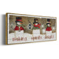 Making Spirits Bright - Floater Framed Canvas Print