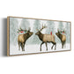 Festive Forest Collection D - Floater Framed Canvas Print