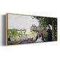 Garden House on the Zaan, Zaandam, 1871 - Floater Framed Canvas Print