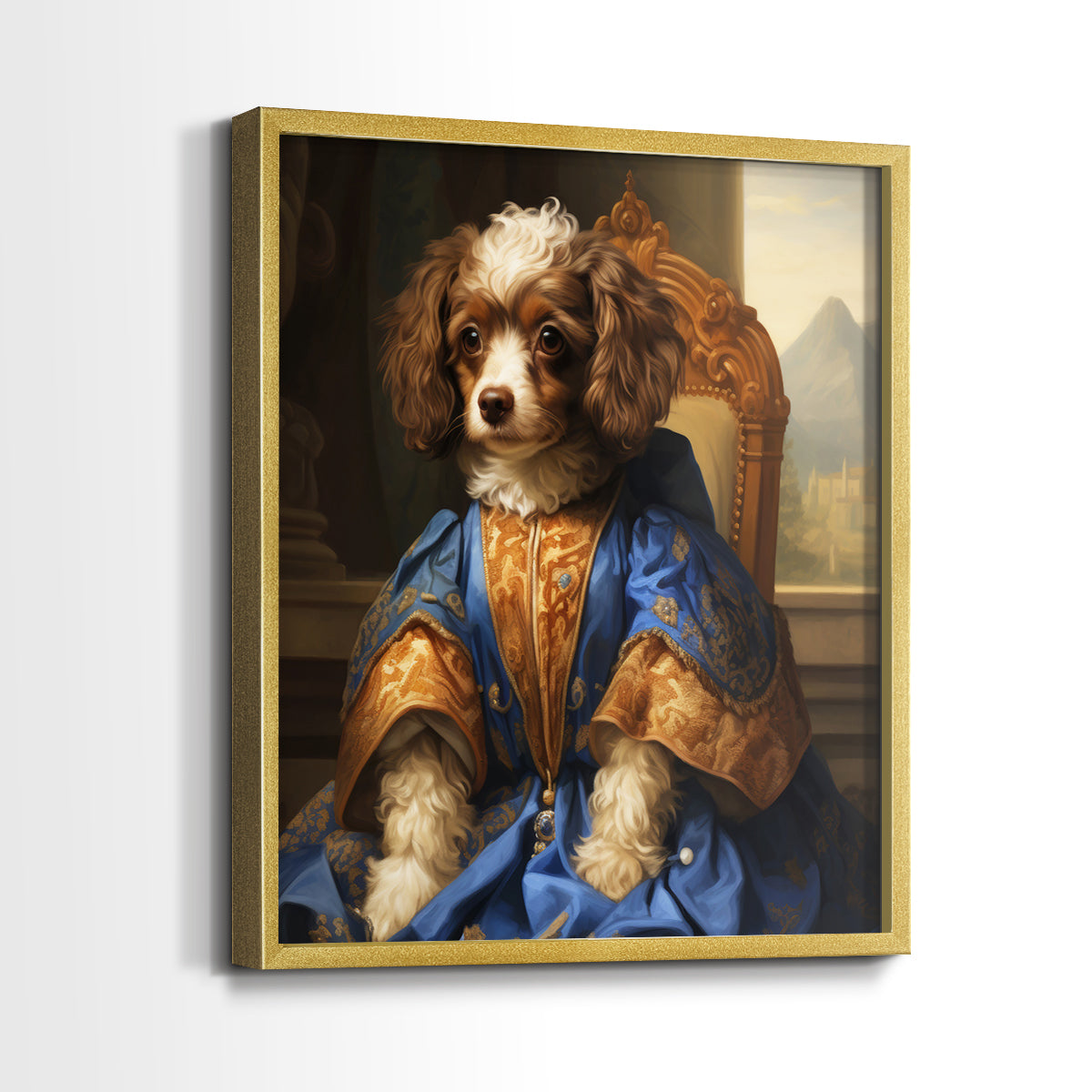 Royal Animals Series LIX - Restickable Framed Art Set